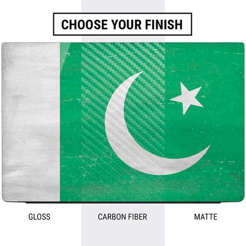 Pakistan Flag Distressed Dell Vostro Skin